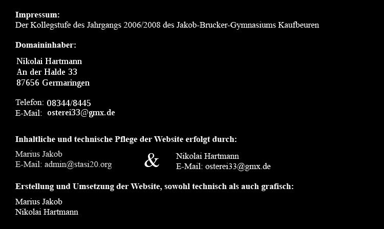 Impressum